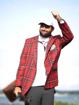 RBC Heritage Scottie Scheffler Plaid Design Jacket