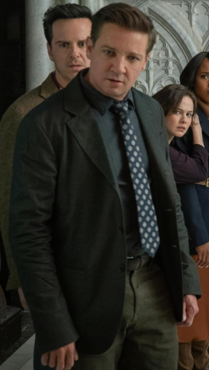 Jeremy Renner Wake Up Dead Man Blazer