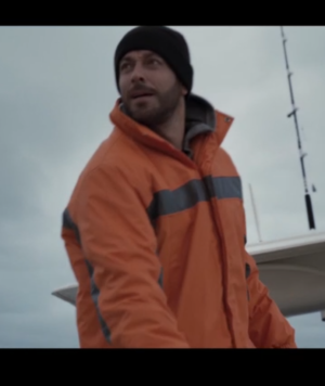 Zachary Levi Not Without Hope Orange jacket