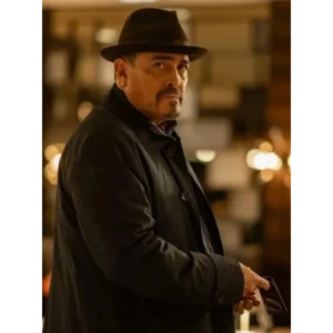 David Zayas Dexter Resurrection Black Coat