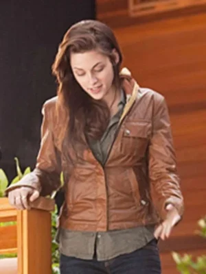 Twlight Bella Slimfit Brown Jacket