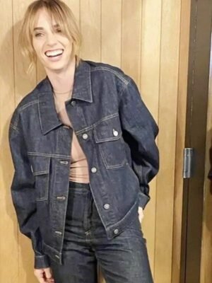 Maya Hawke Blue Denim Jacket Stranger Things Season 5