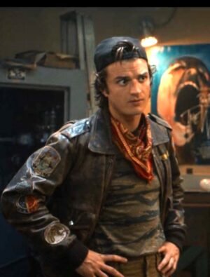 Steve Harrington Stranger Things S05 Leather Jacket