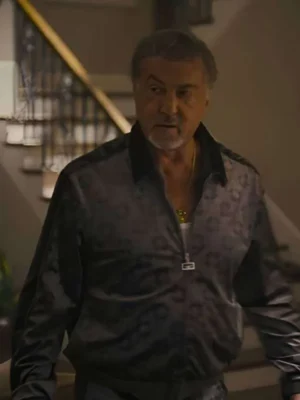 Sylvester Stallone Tulsa King Velvet Jacket