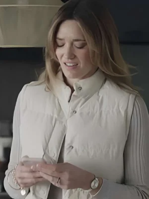 Friends Like Her Tess Haubrich White Vest