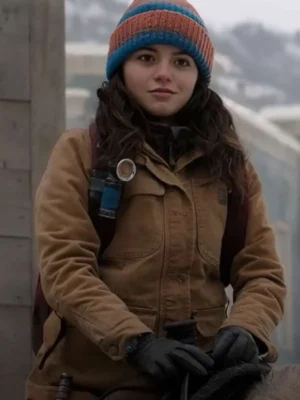 Isabela Merced The Last Of Us Brown Jacket