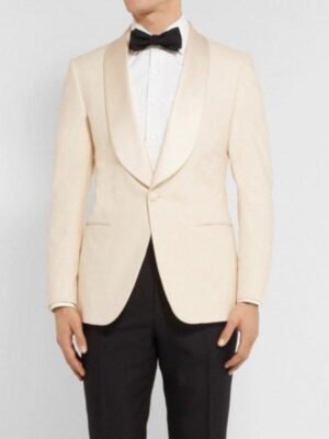 Eggsy Kingsman Ivory Dinner Tuxedo