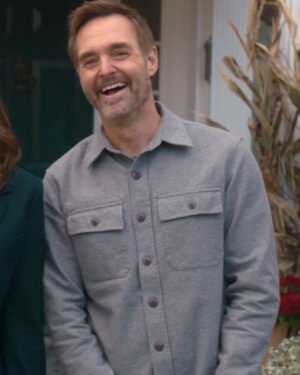 The Four Seasons Will Forte Cotton Grey Shirt