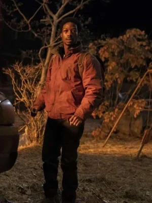 The Last of Us Henry Burrell Red Bomber Jacket