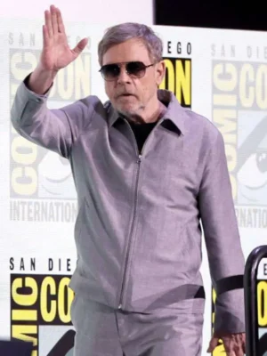 Mark Hamill The Long Walk Grey Jacket