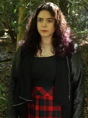 Ella Bennett The Night Of The Harvest Black Leather Jacket