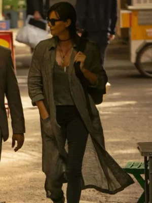 The Old Guard 2 Charlize Theron Grey Coat
