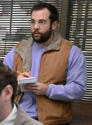 The Paper Eric Rahill Cotton Shearling Vest