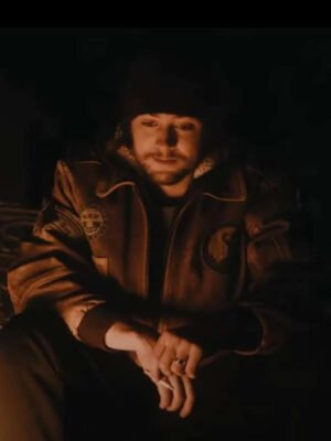 Sam Brooks The Unraveling 2024 Brown Leather Jacket