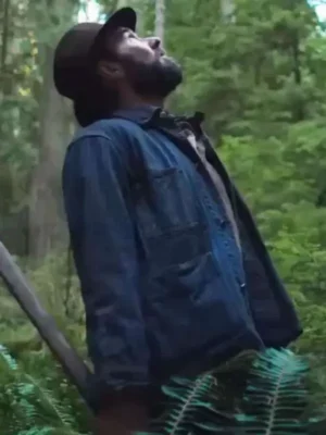 Joel Edgerton Train Dreams Blue Jacket