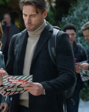 Jingle Bell Run 2024 Andrew W. Walker Wool Black Coat