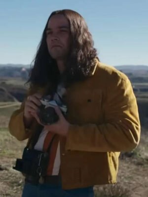 Daniel Zovatto Woman of the Hour 2024 Suede Leather Jacket