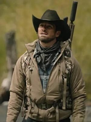 Ryan Beige Jacket Yellowstone Season 5