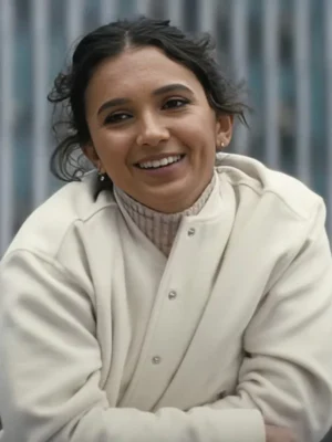 A Working Man 2025 Arianna Rivas White Jacket