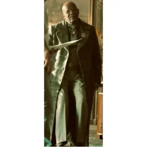 Samuel L Jackson Afterburn Trench Coat