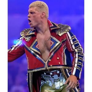 Cody Rhodes Military Red Coat