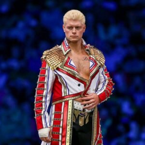 Cody Rhodes Military White And Red Coat