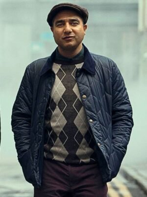 Deep Cover 2025 Nick Mohammed Quilted Jacket