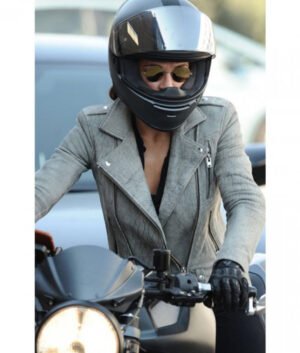 Fast and Furious 8 Letty Ortiz Motorcycle Leather Jacket