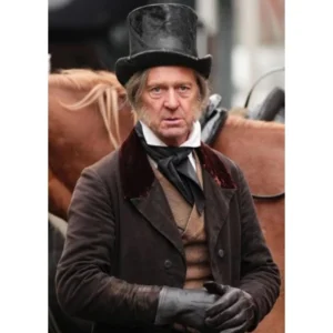 Frankenstein Christoph Waltz Brown Coat