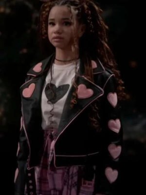 Billie Wizards Beyond Waverly Place Leather Jacket