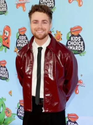 Kids Choice Awards 2025 Alex Warren Leather Jacket