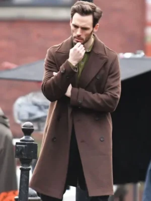 Sam Claflin Lazarus S01 Brown Coat