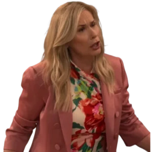 Leanne Leanne Morgan Pink Coat