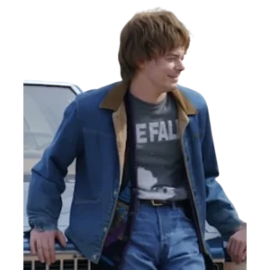 Stranger Things S05 Jonathan Byers Blue Denim Jacket