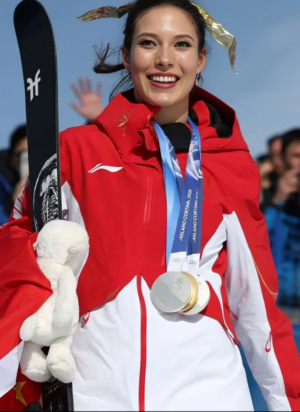 Eileen Gu Ailing Milano Cortina Team China Jacket