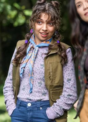 Elaine Denton Best Medicine Green Vest