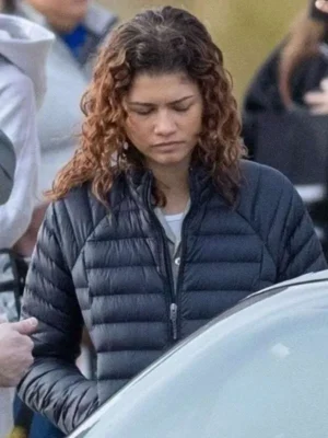 Zendaya Euphoria S03 Puffer Jacket