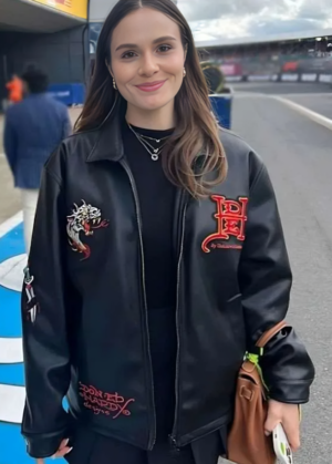 Being Gordon Ramsay Holly Ramsay Black Leather Jacket