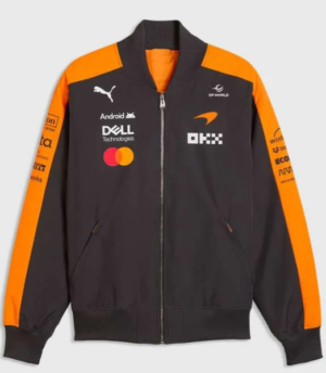 McLaren F1 Team 2026 Black Racing Jacket