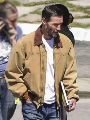 Keanu Reeves Outcome Cotton Jacket