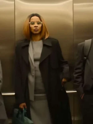 Yusra Warsama Steal Black Trench Coat