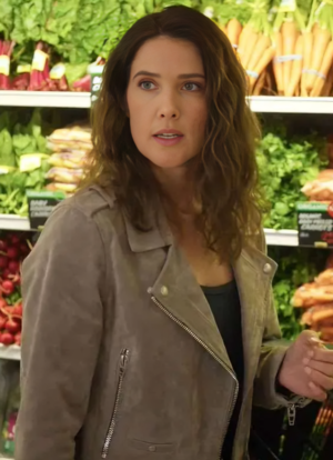The Lincoln Lawyer Cobie Smulders Suede Jacket