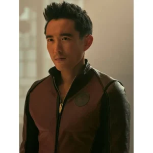 The Umbrella Academy 2024 Ben Hargreeves Leather Jacket