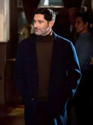 Tom Ellis CIA Trench Wool Coat