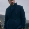 Rafe Spall Under Salt Marsh Peacoat