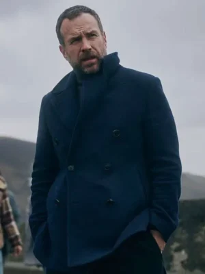 Rafe Spall Under Salt Marsh Peacoat