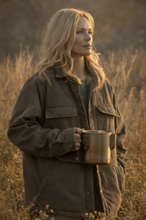 Stacy Clyburn The Madison Brown Cotton Jacket