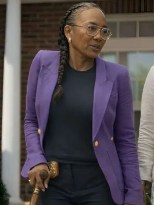 Amanda Wagner Will Trent S04 Purple Blazer