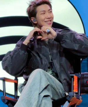 BTS x Spotify Event Normal 2026 RM Bomber Jacket