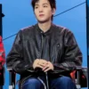 BTS x Spotify Event Normal 2026 Suga Leather Jacket